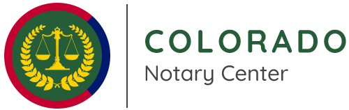 Colorado Notary Center Mobile Logo